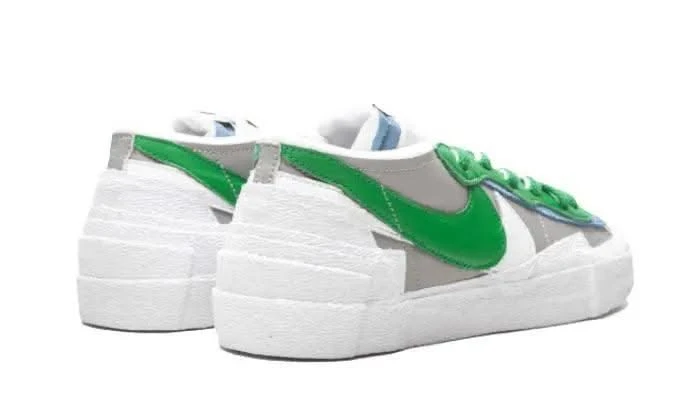 Nike Blazer Low Sacai Medium Grey Classic Green 5 Nike Blazer Low Sacai Medium Grey Classic Green – Image 3