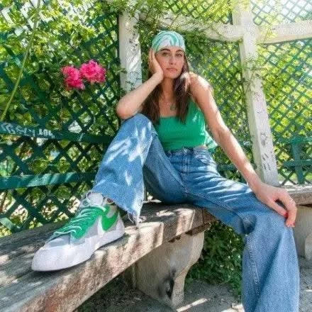 Nike Blazer Low Sacai Medium Grey Classic Green 7 Nike Blazer Low Sacai Medium Grey Classic Green – Image 5