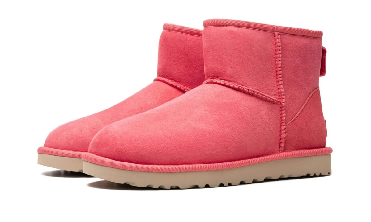 Ugg Classic Mini II Boot Hibiscus Pink 4 Ugg Classic Mini II Boot Hibiscus Pink – Image 2