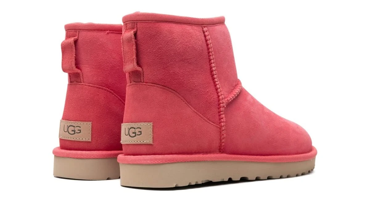 Ugg Classic Mini II Boot Hibiscus Pink 5 Ugg Classic Mini II Boot Hibiscus Pink – Image 3