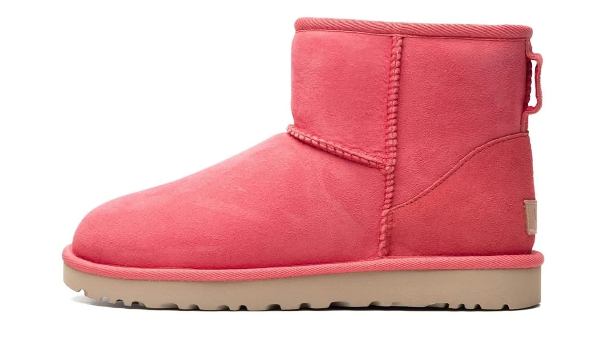 Ugg Classic Mini II Boot Hibiscus Pink 3 Ugg Classic Mini II Boot Hibiscus Pink