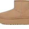 Ugg Classic Mini Platform Boot Mustard Seed -Chaussure Boutique classic mini platform boot mustard seed 730767