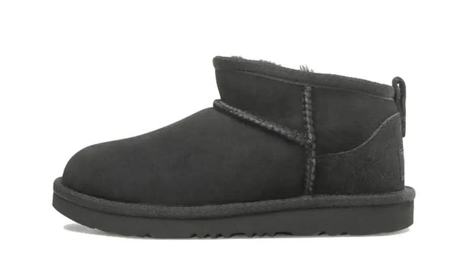 Ugg Classic Ultra Mini Boot Black (Enfant) 3 Ugg Classic Ultra Mini Boot Black (Enfant)