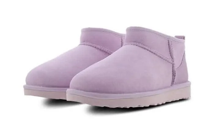 Ugg Classic Ultra Mini Boot Lavender Fog 4 Ugg Classic Ultra Mini Boot Lavender Fog â Image 2