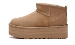 Ugg Classic Ultra Mini Platform Boot Mustard Seed