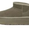 Ugg Classic Ultra Mini Platform Moss Green -Chaussure Boutique classic ultra mini platform moss green 992188