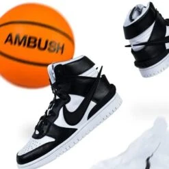 Nike Dunk High Ambush Black White 15 Nike Dunk High Ambush Black White -Chaussure Boutique dunk high ambush black white 769747