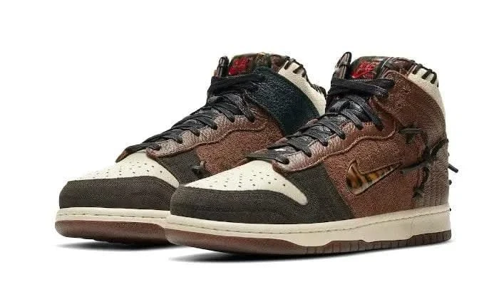 Nike Dunk High Bodega Legend Fauna Brown 4 Nike Dunk High Bodega Legend Fauna Brown â Image 2