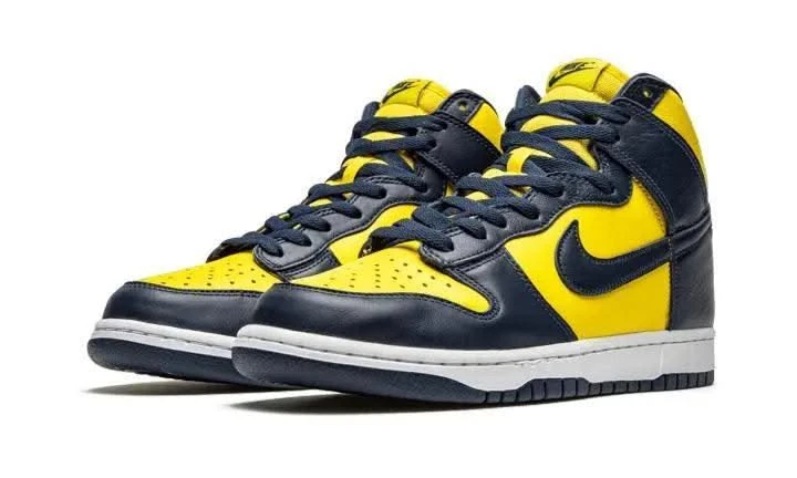 Nike Dunk High Maize & Blue (Michigan) 4 Nike Dunk High Maize & Blue (Michigan) â Image 2