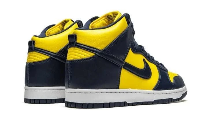 Nike Dunk High Maize & Blue (Michigan) 5 Nike Dunk High Maize & Blue (Michigan) â Image 3