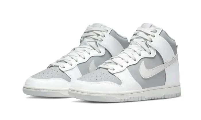 Nike Dunk High Retro Grey White 4 Nike Dunk High Retro Grey White – Image 2