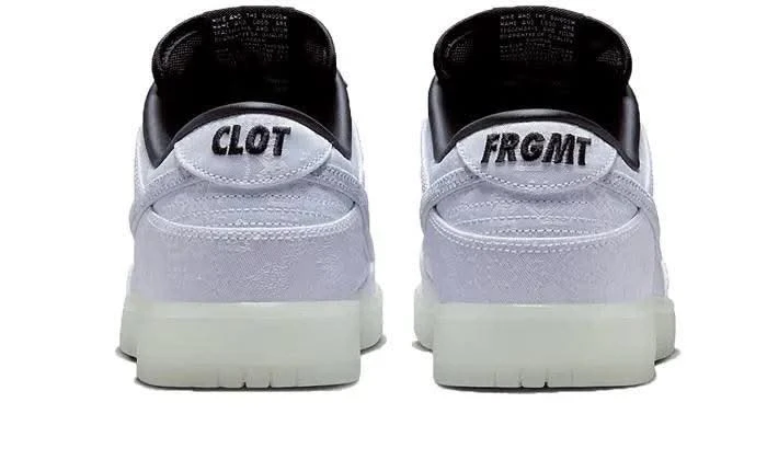 Nike Dunk Low CLOT Fragment White 5 Nike Dunk Low CLOT Fragment White – Image 3