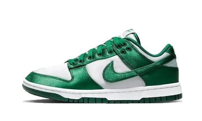 Nike Dunk Low Satin Green 2 Nike Dunk Low Satin Green