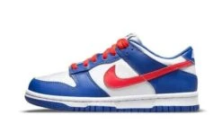 Nike Dunk Low White Royal Red