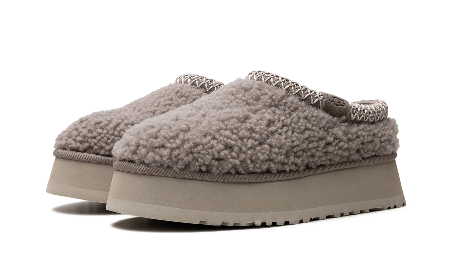 Ugg Tazz Slipper Maxi Curly Smoke Plume 4 Ugg Tazz Slipper Maxi Curly Smoke Plume â Image 2