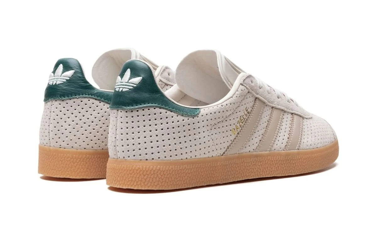 ADIDAS Gazelle Aluminium Wonder Beige Collegiate Green 5 ADIDAS Gazelle Aluminium Wonder Beige Collegiate Green â Image 3