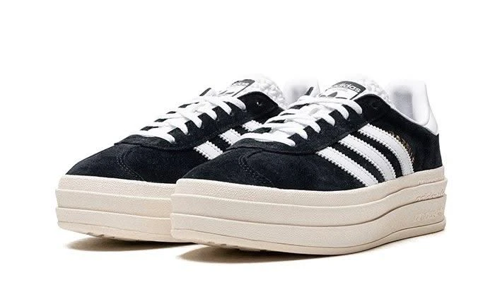 ADIDAS Gazelle Bold Core Black White 4 ADIDAS Gazelle Bold Core Black White – Image 2