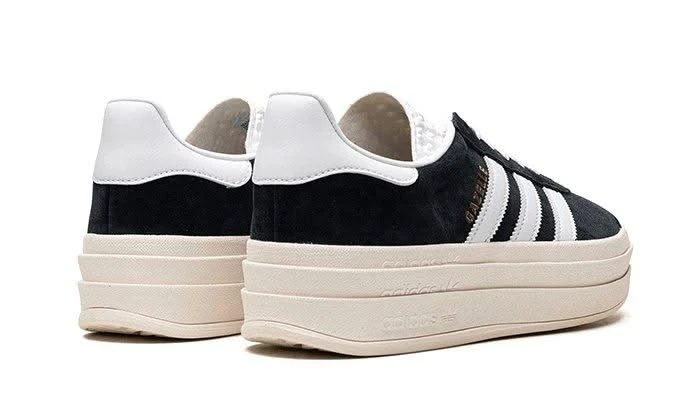 ADIDAS Gazelle Bold Core Black White 5 ADIDAS Gazelle Bold Core Black White – Image 3