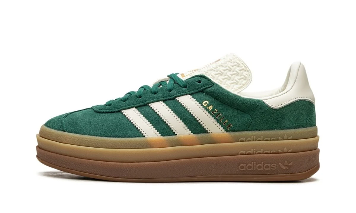 ADIDAS Gazelle Bold Green 3 ADIDAS Gazelle Bold Green