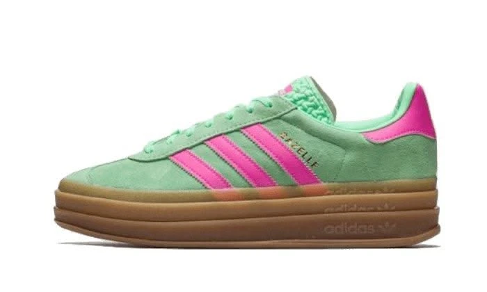 ADIDAS Gazelle Bold Pulse Mint Pink 3 ADIDAS Gazelle Bold Pulse Mint Pink