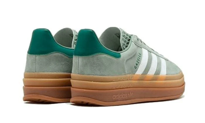 ADIDAS Gazelle Bold Silver Green 5 ADIDAS Gazelle Bold Silver Green – Image 3