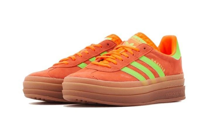 ADIDAS Gazelle Bold Solar Orange Solar Green 4 ADIDAS Gazelle Bold Solar Orange Solar Green â Image 2
