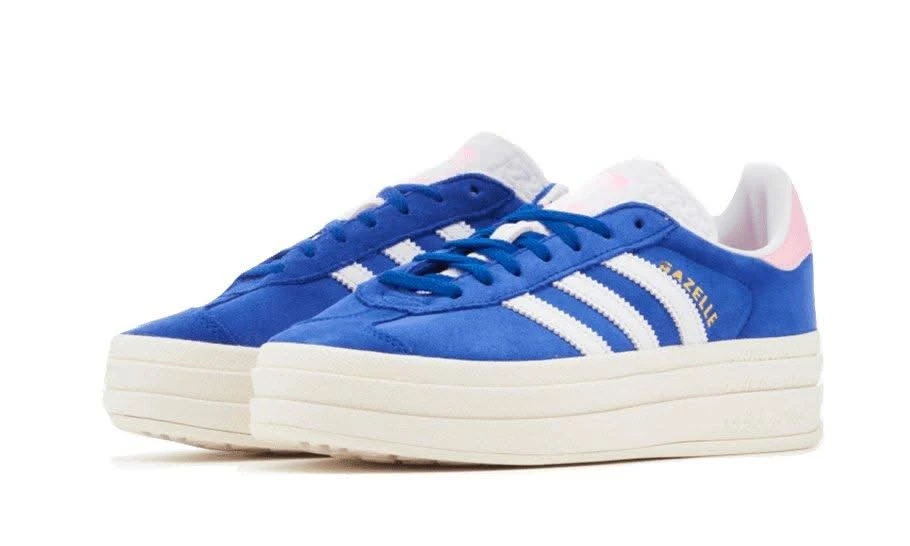 ADIDAS Gazelle Bold True Pink Semi Lucid Blue 5 ADIDAS Gazelle Bold True Pink Semi Lucid Blue – Image 3
