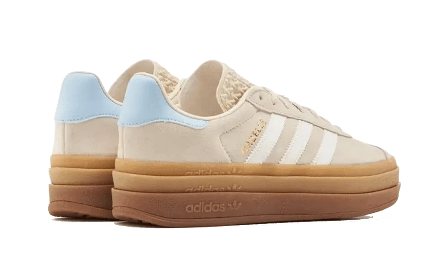 ADIDAS Gazelle Bold Wonder White Clear Sky 5 ADIDAS Gazelle Bold Wonder White Clear Sky – Image 3