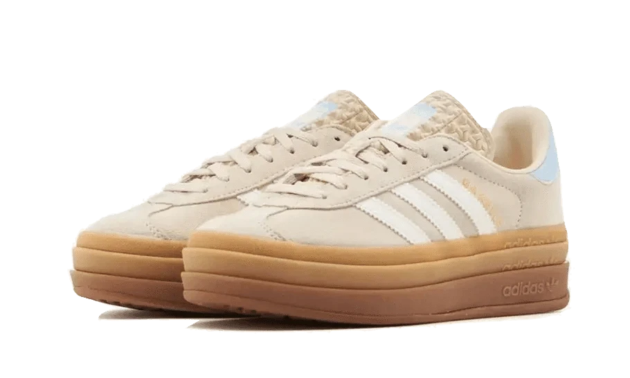 ADIDAS Gazelle Bold Wonder White Clear Sky 4 ADIDAS Gazelle Bold Wonder White Clear Sky – Image 2