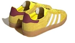 ADIDAS Gazelle Indoor Bright Yellow Burgundy 8 ADIDAS Gazelle Indoor Bright Yellow Burgundy -Chaussure Boutique gazelle indoor bright yellow burgundy 583105