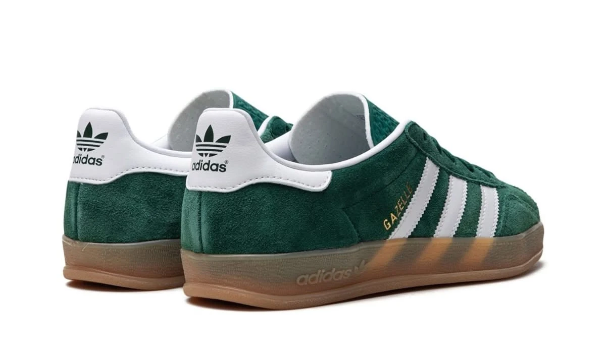 ADIDAS Gazelle Indoor Collegiate Green Cloud White Gum 5 ADIDAS Gazelle Indoor Collegiate Green Cloud White Gum â Image 3