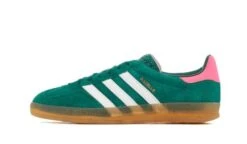 ADIDAS Gazelle Indoor Collegiate Green Lucid Pink