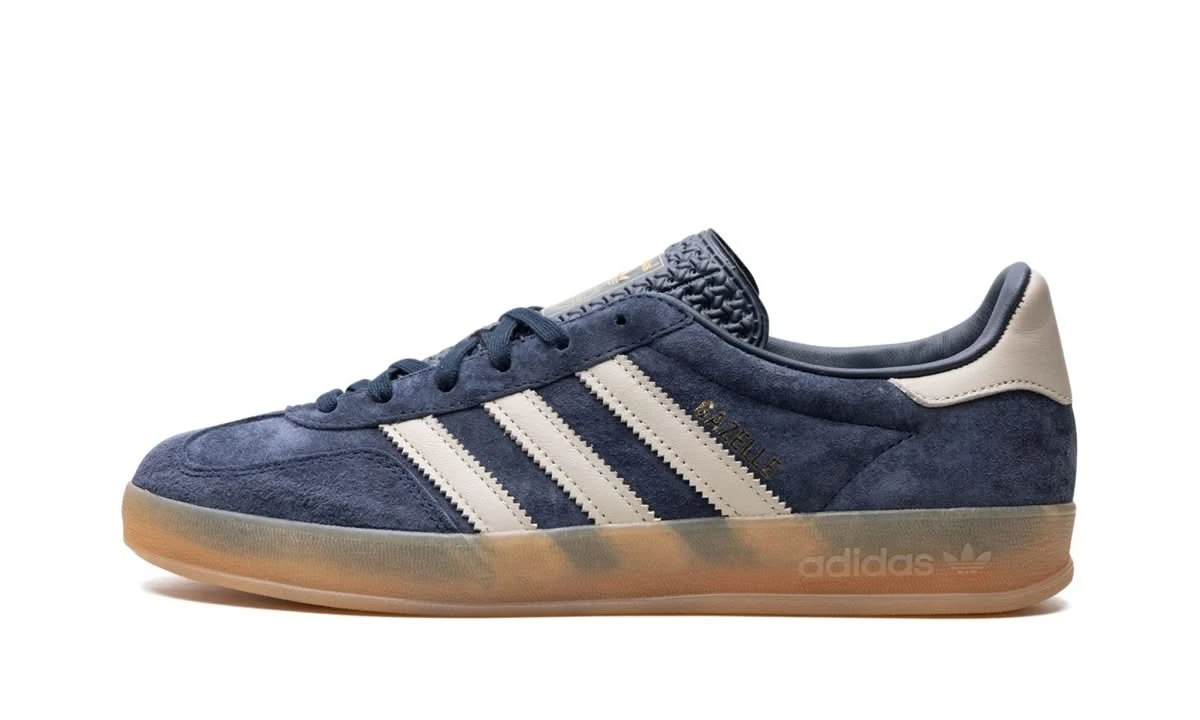 ADIDAS Gazelle Indoor Legend Ink Wonder Beige 3 ADIDAS Gazelle Indoor Legend Ink Wonder Beige