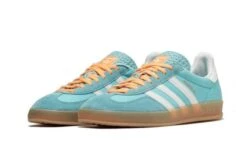 ADIDAS Gazelle Indoor Preloved Blue White Gum -Chaussure Boutique gazelle indoor preloved blue white gum 559798