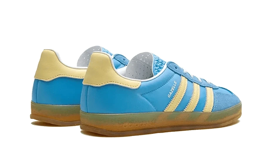 ADIDAS Gazelle Indoor Semi Blue Burst Almost Yellow 5 ADIDAS Gazelle Indoor Semi Blue Burst Almost Yellow – Image 3