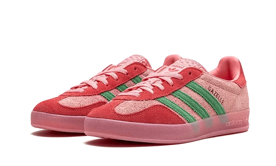 ADIDAS Gazelle Indoor Semi Pink Spark Preloved Scarlet 4 ADIDAS Gazelle Indoor Semi Pink Spark Preloved Scarlet – Image 2