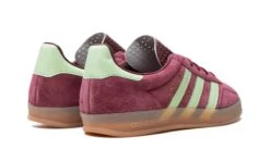 ADIDAS Gazelle Indoor Shadow Red Semi Spark Green -Chaussure Boutique gazelle indoor shadow red semi spark green 841522