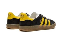 ADIDAS X Gucci Gazelle Black GG Monogram 7 ADIDAS X Gucci Gazelle Black GG Monogram -Chaussure Boutique gucci gucci gazelle gg monogram black 20454342 45750762 2048