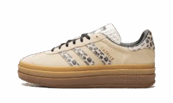 ADIDAS Gazelle Bold Cream Black Leopard