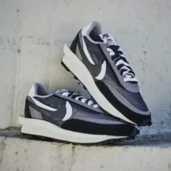 Nike LD Waffle Sacai Black Anthracite 13 Nike LD Waffle Sacai Black Anthracite -Chaussure Boutique ld waffle sacai black anthracite 436662