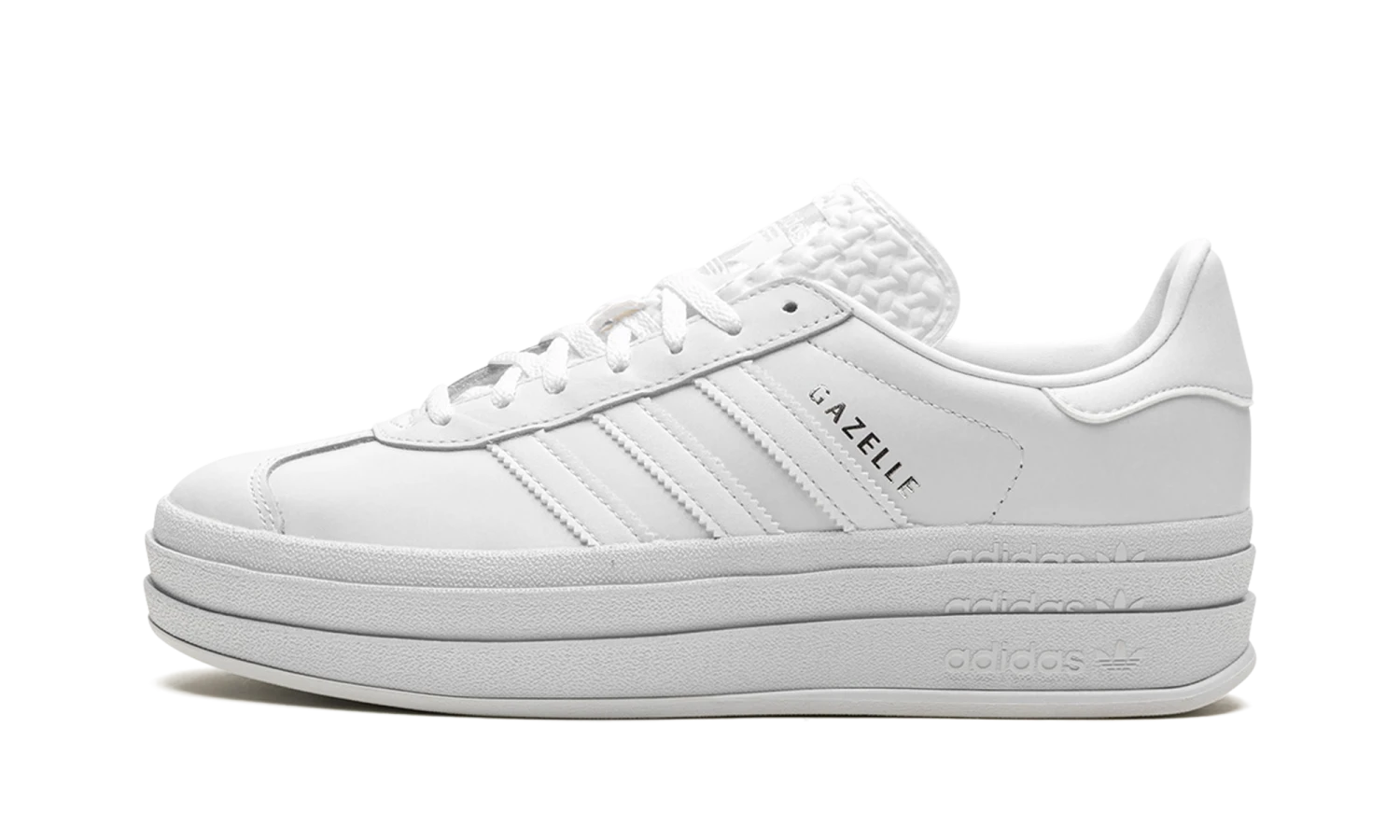 ADIDAS Gazelle Bold White 3 ADIDAS Gazelle Bold White