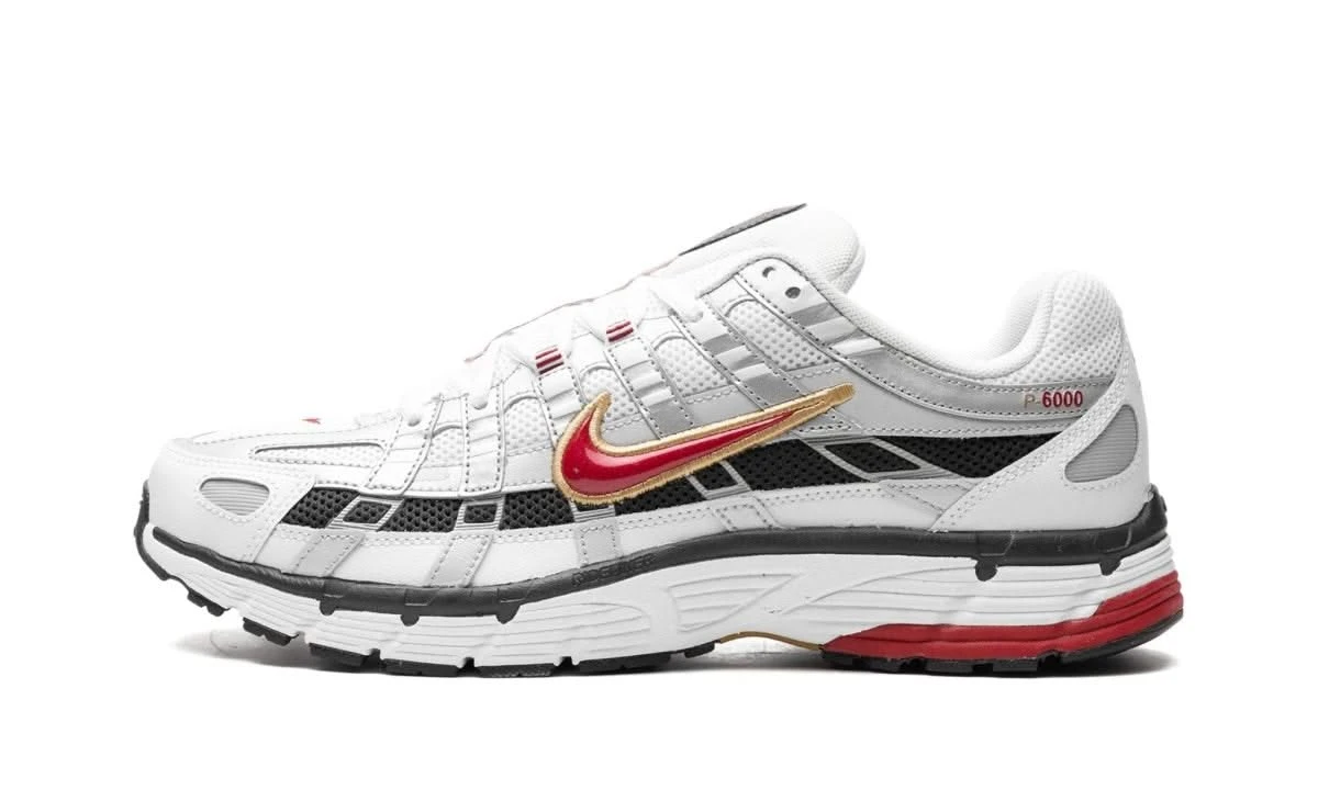 Nike P-6000 Platinum Varsity Red 3 Nike P-6000 Platinum Varsity Red