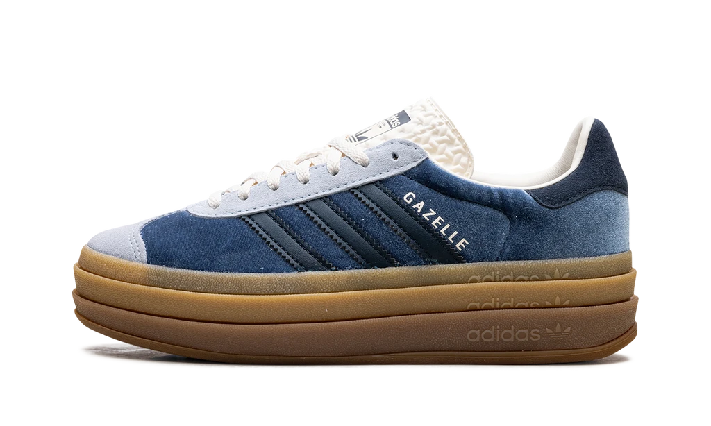 ADIDAS Gazelle Bold Preloved Ink Velvet 3 ADIDAS Gazelle Bold Preloved Ink Velvet