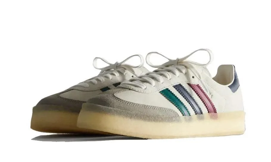 ADIDAS Samba 8th Street Clarks Kith Collegiate Green Crimson Navy 4 ADIDAS Samba 8th Street Clarks Kith Collegiate Green Crimson Navy – Image 2