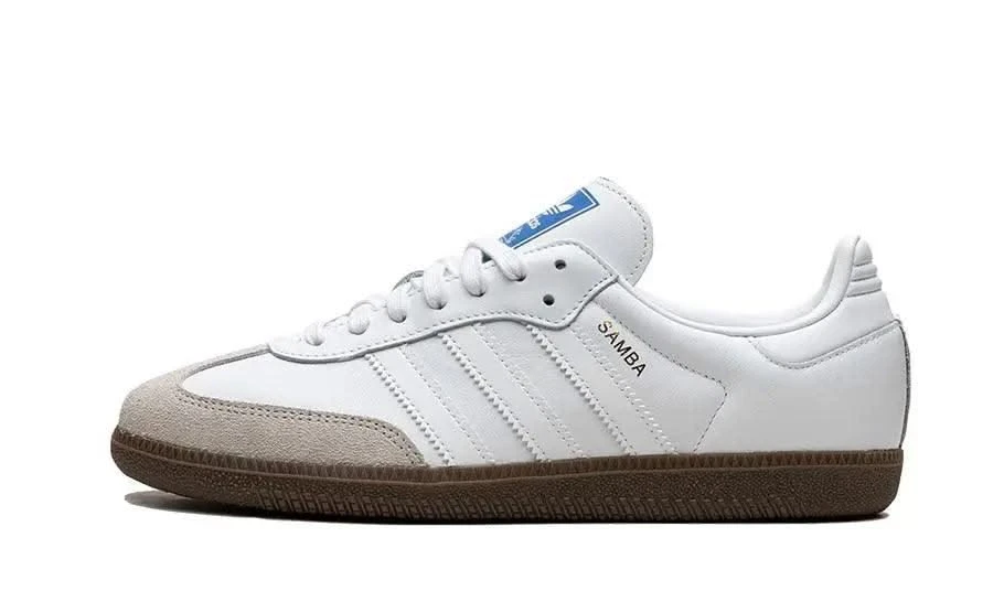 ADIDAS Samba Cloud White Blue Gum 3 ADIDAS Samba Cloud White Blue Gum