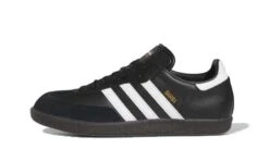 ADIDAS Samba Leather Black White