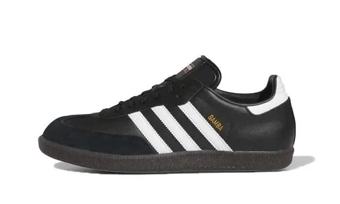 ADIDAS Samba Leather Black White 3 ADIDAS Samba Leather Black White