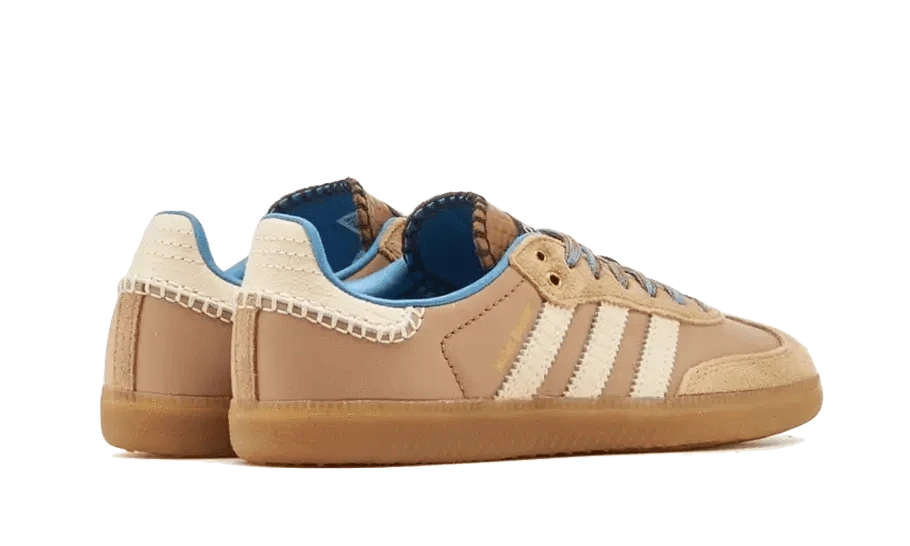 ADIDAS Samba Nylon Wales Bonner Desert White 5 ADIDAS Samba Nylon Wales Bonner Desert White – Image 3