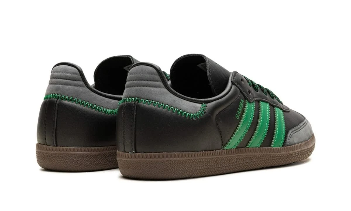 ADIDAS Samba OG Black Green 5 ADIDAS Samba OG Black Green – Image 3