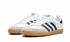 ADIDAS Samba OG Cloud White Night Indigo Gum 7 ADIDAS Samba OG Cloud White Night Indigo Gum -Chaussure Boutique samba og cloud white night indigo gum 556358